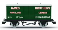 R60274 Hornby Railroad Closed Van - James Brothers Portland Cement, Maidstone - Era 3